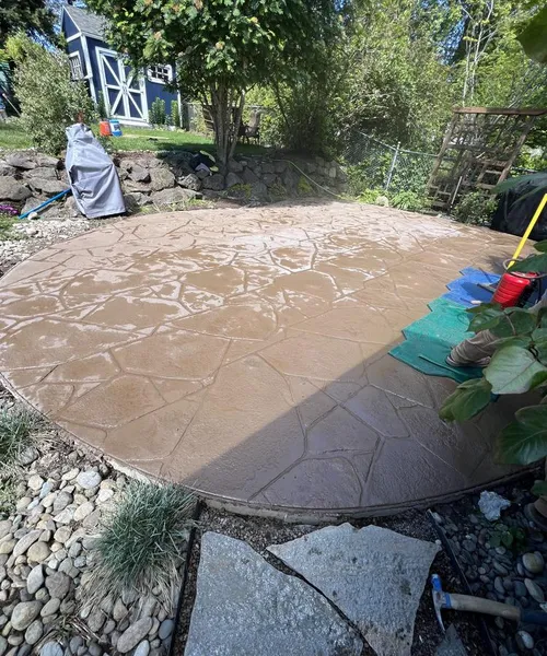 Stamped & Decorative Concrete in West Seattle 